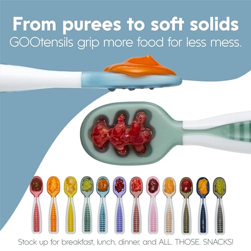 NumNum Baby Spoons Set Easy Self-Feeding for 6 Months