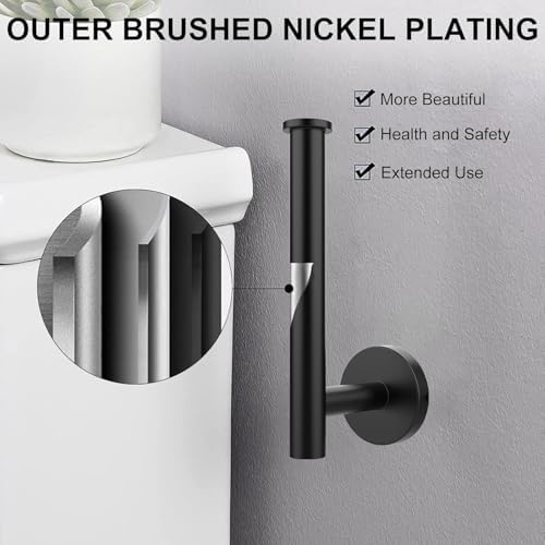 SetSail Toilet Paper Holder Matte Black