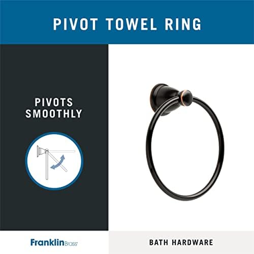 Wall-Mounted Bath Towel Holder Oil-Rubbed Bronze Towel Ring Kinla Collection