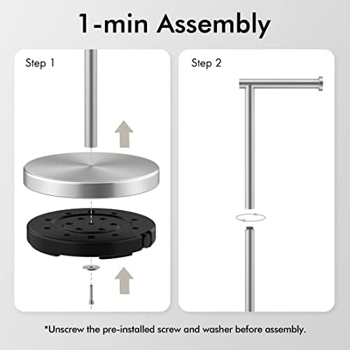 KES Toilet Paper Holder Stand Stainless Steel Rustproof 304