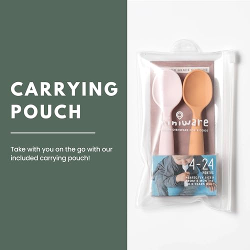 Miniware Silicone Baby Spoon Perfect for Baby Feeding