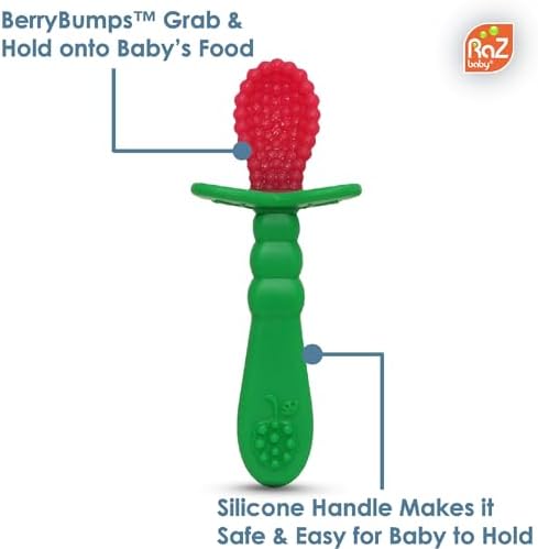 RAZBABY RaZberry Baby Spoon Set 6 Months
