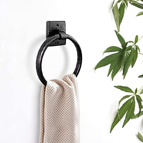 Monarch Abode 19131 Round Towel Ring Holder