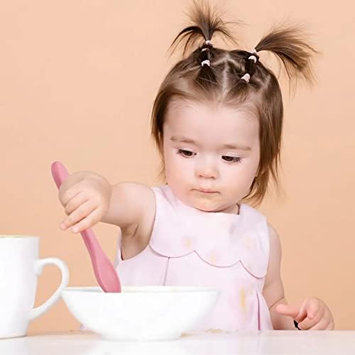 PandaEar Silicone Baby Utensils for Self-Feeding BPA-Free Lead-Free