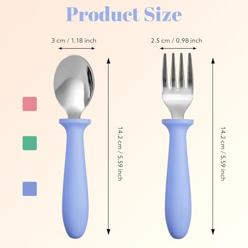 Perfect Toddler Flatware Set for Self-Feeding