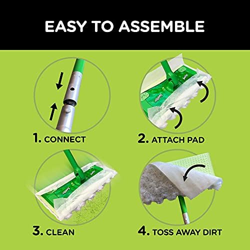 Swiffer Sweeper Heavy-Duty Multi-Surface Dry Wet Floor Cleaner