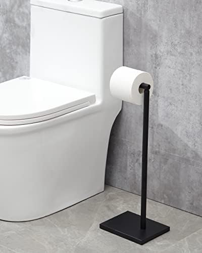 Sturdy Black Toilet Paper Holder Decluttr