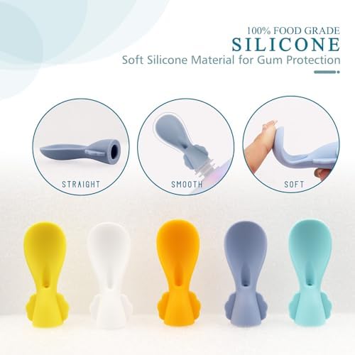 MiniMunch Universal Baby Food Pouch Spoon - 10 Pack