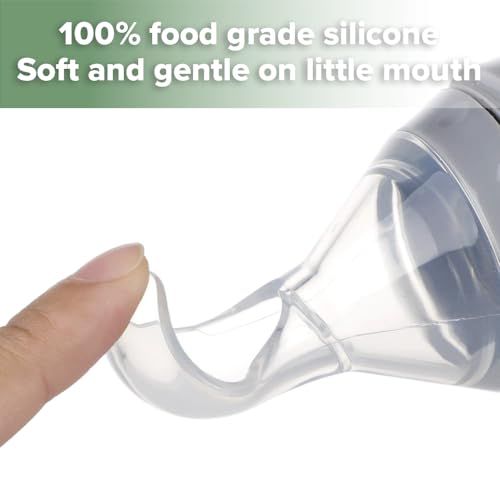 Haakaa 4oz Silicone Baby Food Feeder BPA-Free