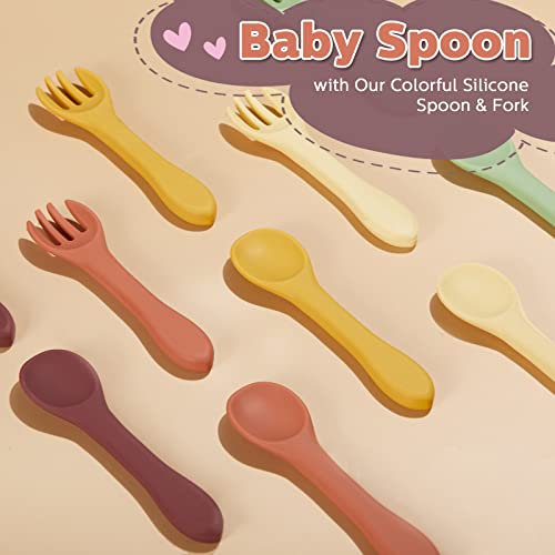 Nuenen 10 Piece Baby Led Weaning Set with 5 Pairs