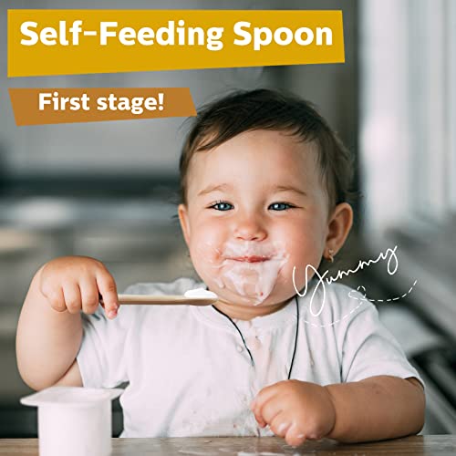 Adorable Silicone Baby Spoons with Heat-Resistant Design for Toddlers