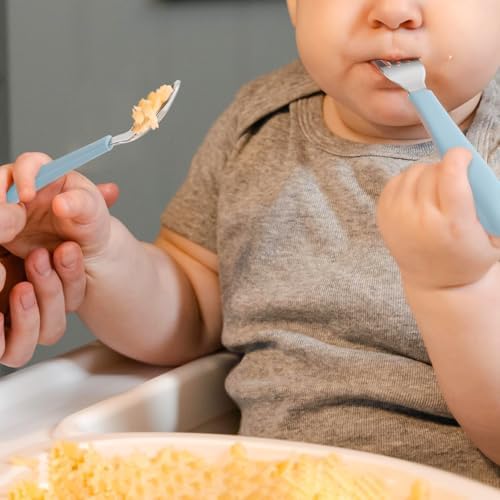 Coix Foam Toddler Utensils Set
