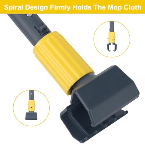 KeFanta 58 Yellow Clamp Mop Handle