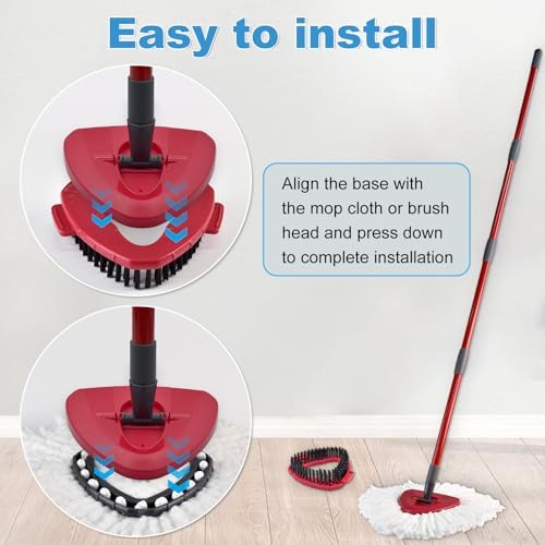 Perfect Spin Mop Heads Replacement for OCedar EasyWring 1 Tank System