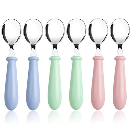 Pimoys 6-Piece Toddler Spoons Set