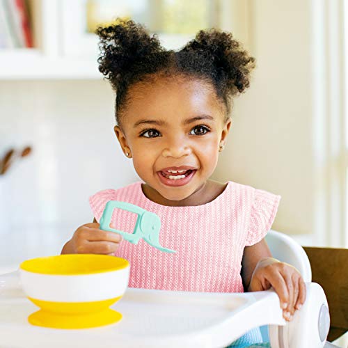 Munchkin Baby Teether Spoon Elephant Mint As Seen on Shark Tank