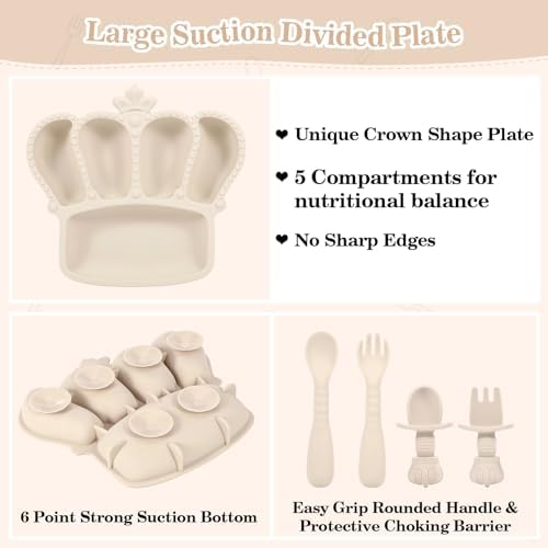 BXLL BABY SILICONE FEEDING SET 10 PIECES ESSENTIALS