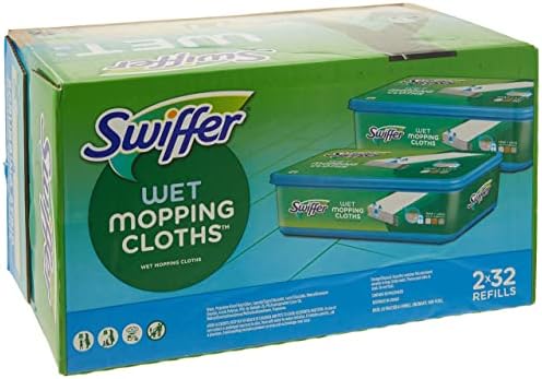 Swiffer Sweeper Wet Mopping Cloth 32-Count Refill