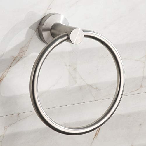 Stainless Steel Towel Ring Brushed Nickel
