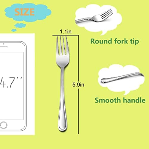 9-Piece Toddler Forks Set