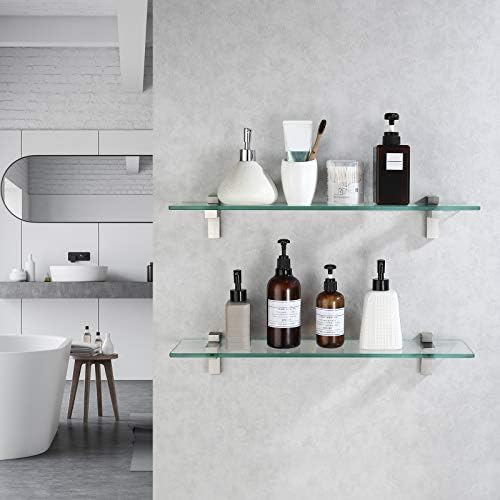 KESBathroom Glass ShelvesExtra-thick Safe