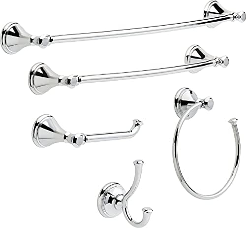 Reliable Choice - Delta Faucet 79750 Cassidy Toilet Paper Holder Chrome Durable Stylish