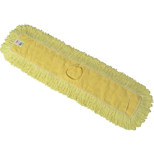 Rubbermaid Commercial Trapper Dust Mop Head Refill 36 Inch Yellow