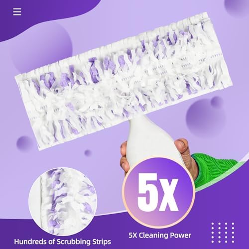 24-Piece Disposable Mop Pads for Power Mops