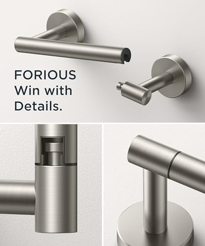 FORIOUS Stainless Steel Toilet Paper Holder