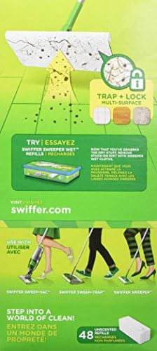 Swiffer Sweeper Dry Sweeping Pad Deep Clean Easy to Use