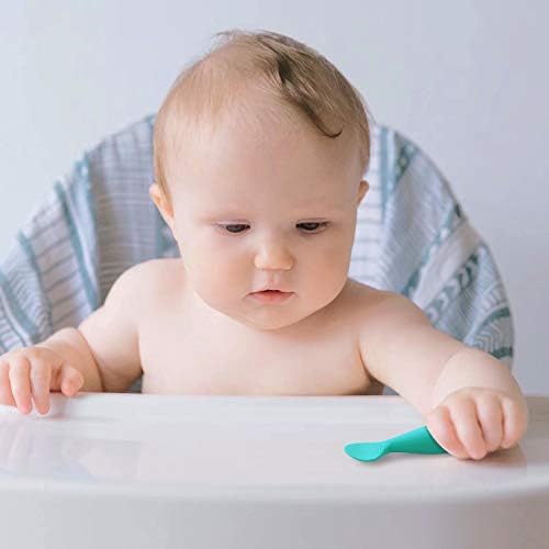 PandaEar BPA-Free Silicone Spoons 4-Pack