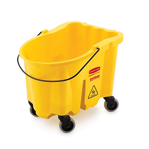 rubbermaid wavebrake 26q mop bucket