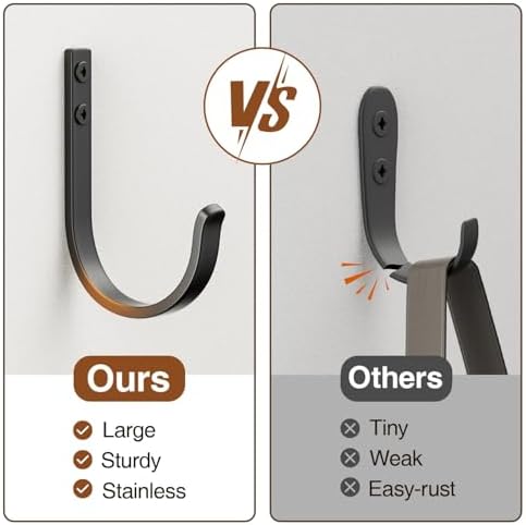 22LB Wall Hook Outdoor Use Easy to Install
