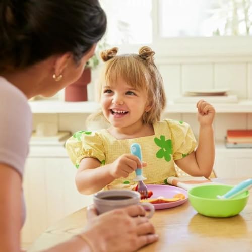 Munchkin Raise Toddler Fork Set 3 Pack Adorable Pink 1