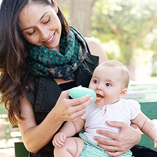 Boon SQUIRT Silicone Baby Food Dispensing Spoon Mint