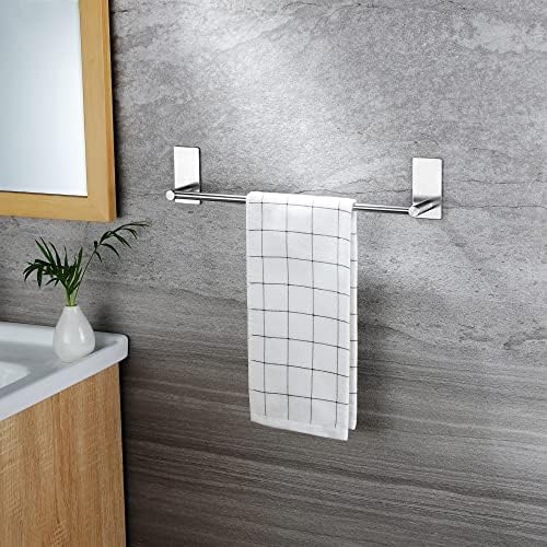 Taozun Self-Adhesive Bathroom Towel Bar Stainless Steel