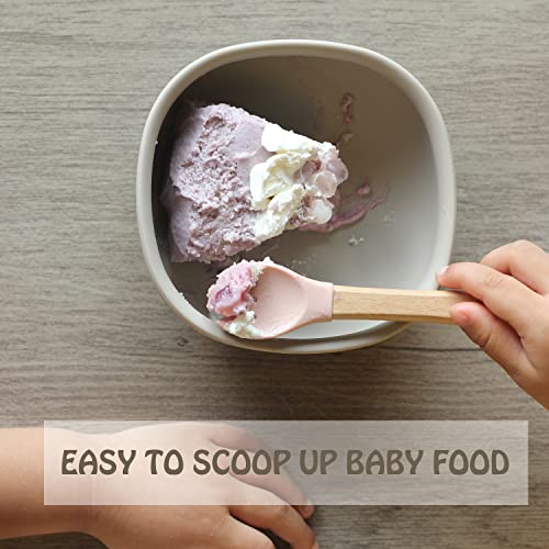 Self-Feeding Silicone Flatware Set for Toddlers