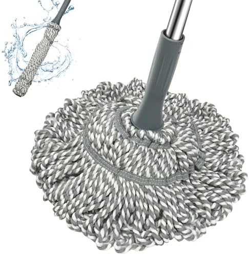 Kickleen Self-Wringing Mop with 525-Inch Handle