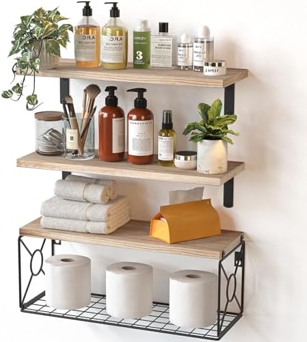Transform Your Space with AMADA Wall Shelves Set