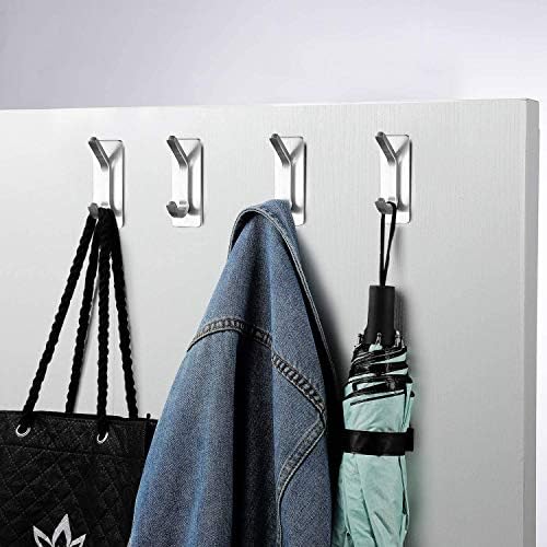Sturdy Towel Coat Hook Set 4-Piece