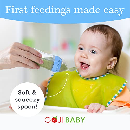 4 oz Silicone Baby Feeder with Stopper