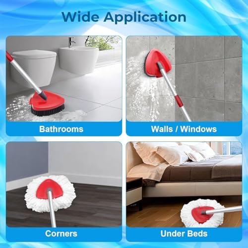 Fatmass Spin Mop Replacement Heads Brushes Set