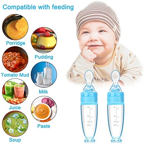 2-Silicone Feeding Spoon for Baby