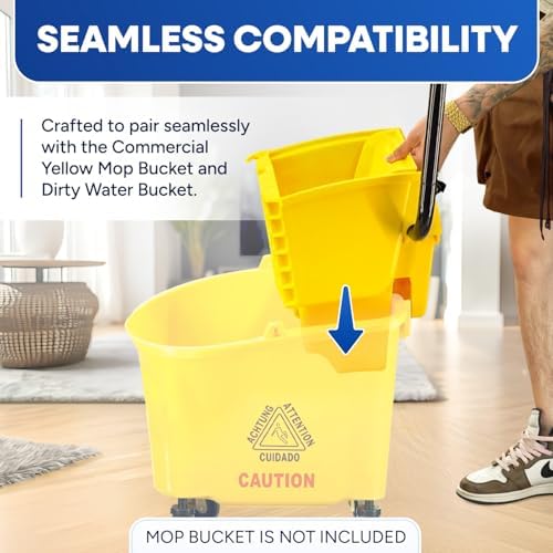 Original Mop Bucket Winger Replacement for 26-35 Quarts Yellow