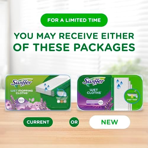 Swiffer Wet Mopping Cloth Multi Surface Refills 36 Count