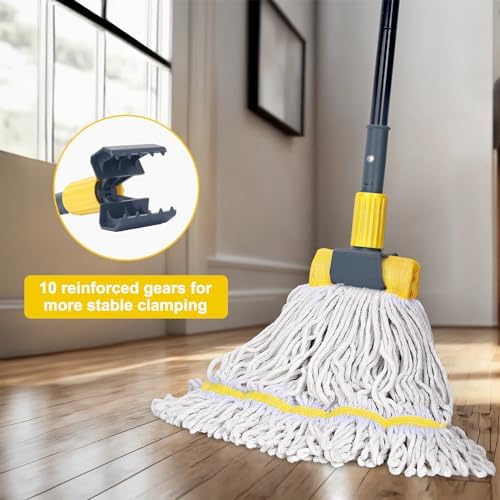 KeFanta 58 Yellow Clamp Mop Handle