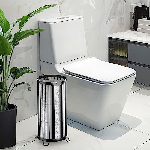 Bunoxea Freestanding Toilet Paper Holder