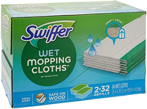 Swiffer Sweeper Wet Mopping Cloth 32-Count Refill