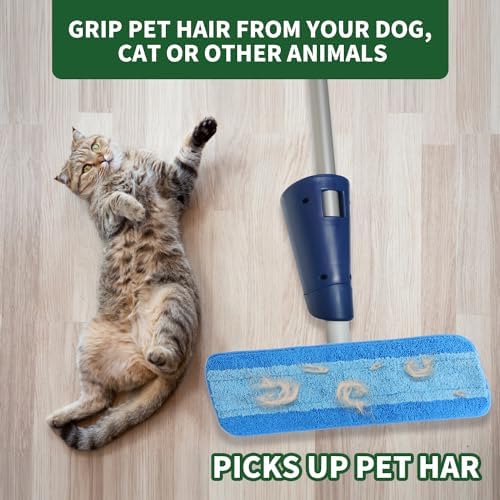 Reusable Microfiber Mop Pads for 18-inch Bona Mop