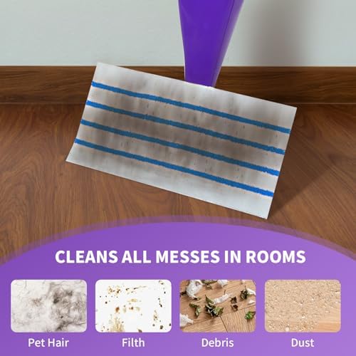 Frescares 50 Microfiber Mop Pads for Swiffer WetJet 10-11 Mops